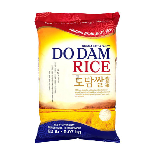 Dodam Medium Grain Sushi Rice 9,07kg
