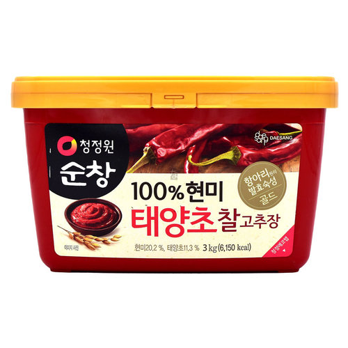 Sunchang Gochujang 3kg (koreanische Paprikapaste)