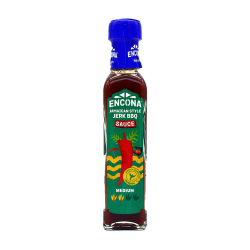 Encona Jamaican Style Jerk BBQ Sauce 142ml MHD 31.05.23