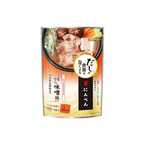 Ninben Hot Pot Soup Base Umakara Miso Nabe 120ml