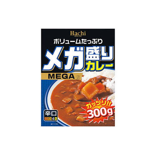 Hachi Megamori Instant Curry Sauce Hot 300g