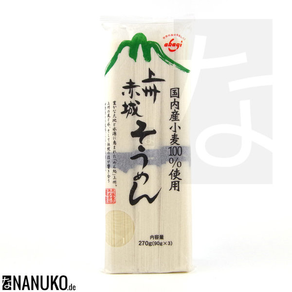 Akagi Joshu Somen Noodle 270g (Wheat Noodle)