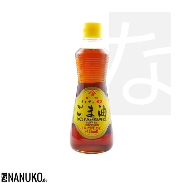 Kadoya Sesameoil 436ml (Japanese sesame oil)
