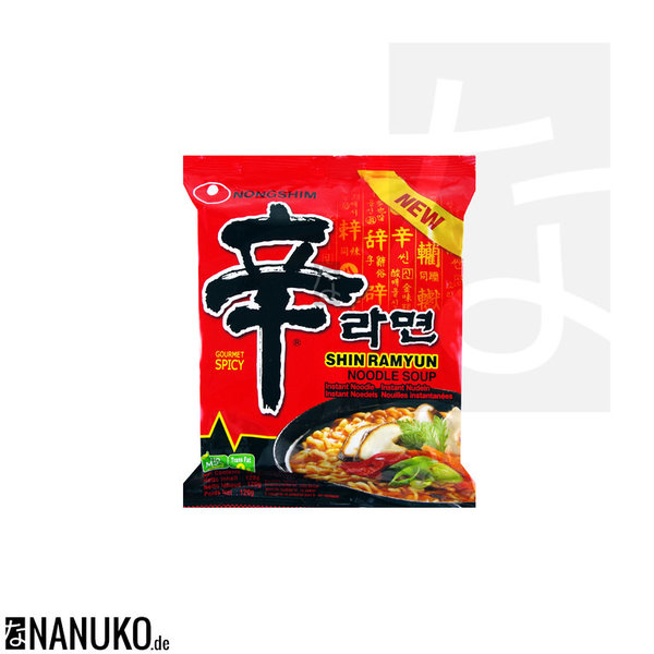 Nongshim Shin Ramen 120g (Korean Instant noodle)