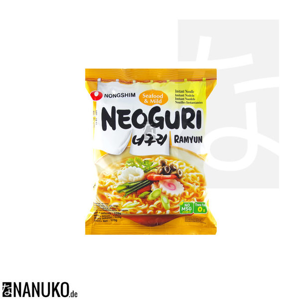 Nongshim Neoguri Ramen mild 120g (Korean Instant noodle)