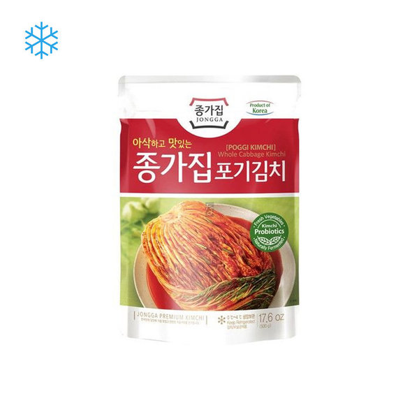 Jongga Poggi Kimchi 500g eingelegter Chinakohl ungeschnitten