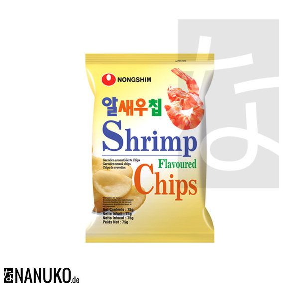Nongshim Shrimps Chips 75g (koreanische Cracker)