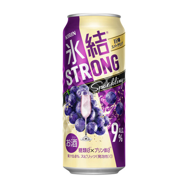 Chuhai Kirin Freeze Strong Kyoho Grape Sparkling 500ml