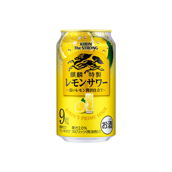 Chuhai Kirin The Strong Prime Sour Lemon 350ml