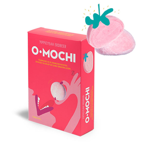 O-MOCHI Eis Yippiyeah Erdbeer 180g