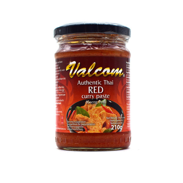 Valcom Thai Rote Curry Paste 210g
