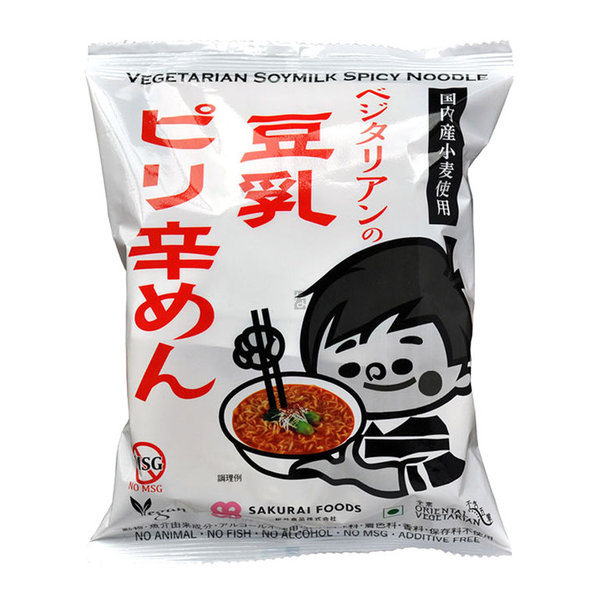 Sakurai Foods vegane Sojamilch Ramen 138g
