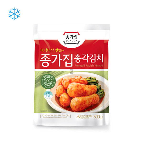 Jongga Chonggak Rettich Kimchi 500g