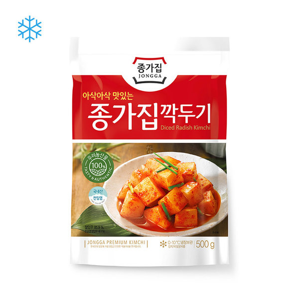 Jongga Kaktugi Rettich Kimchi 500g