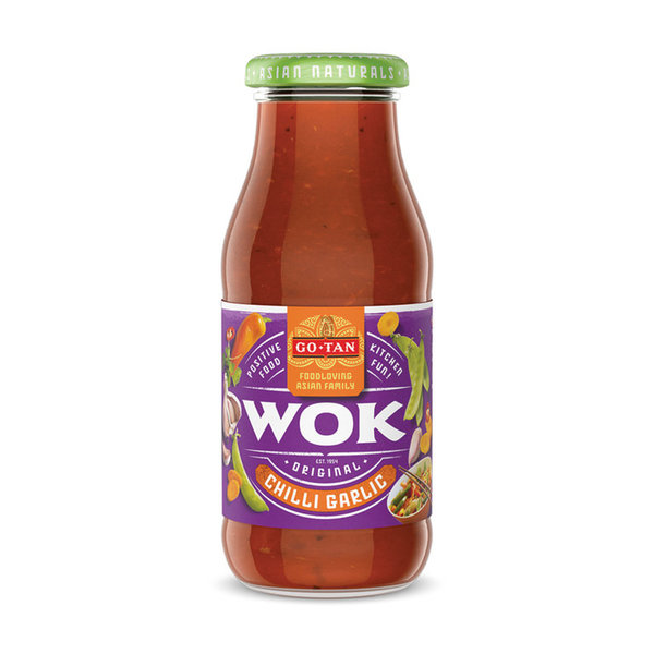 Go-Tan Woksauce Chilli Garlic 240ml