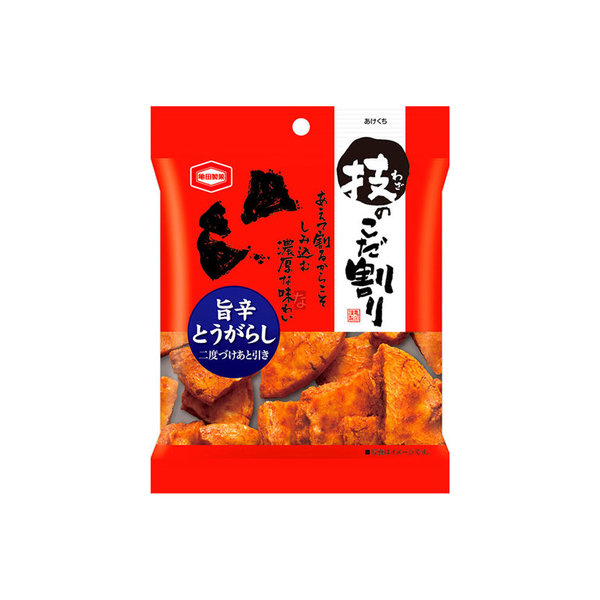 Kameda Waza no Kodawari Hot Chili Reiscracker 40g