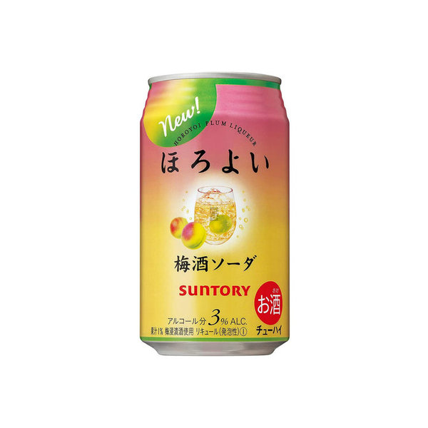 Suntory ChuHi Horoyoi Ume-Shu Soda 350ml 3%