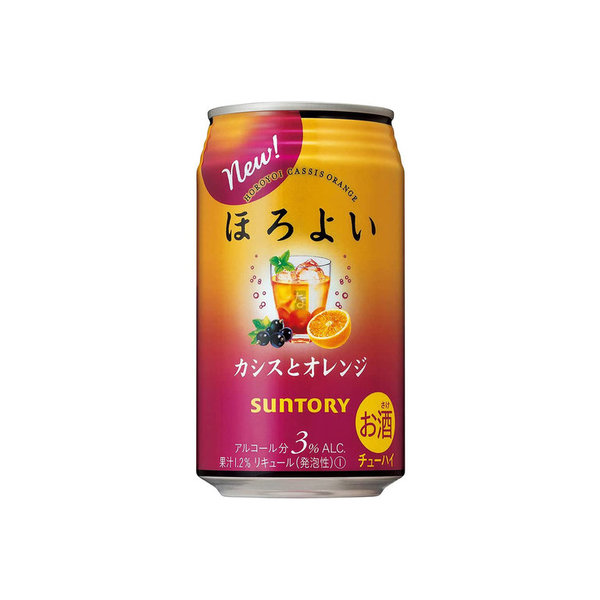 Suntory ChuHi Horoyoi Cassis & Orange 350ml 3%