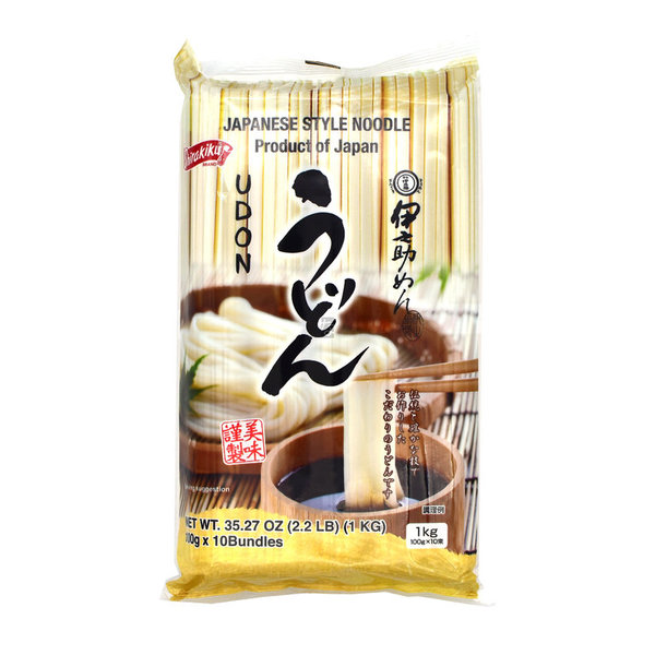 Shirakiku Udon 1kg (Wheat Noodle)