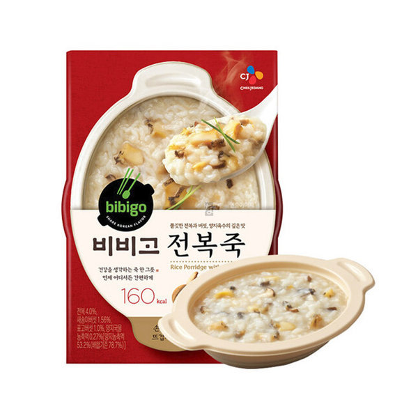 Bibigo Reis Porridge mit Abalone 280g