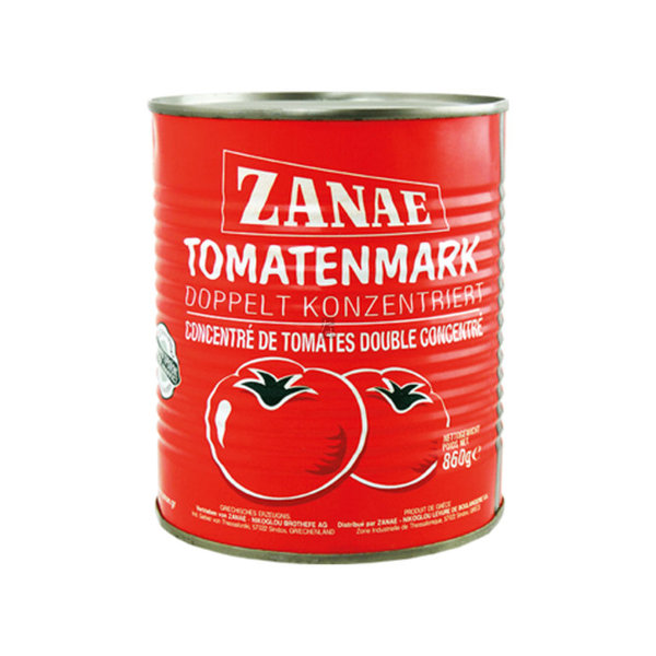 Zanae Tomato Paste double concentrated 860g