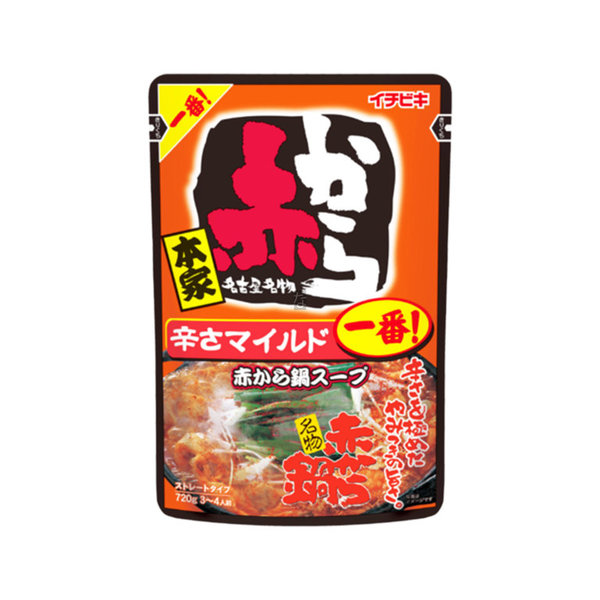 Ichibiki Hot-Pot Soup Aka Kara Level 1 720ml