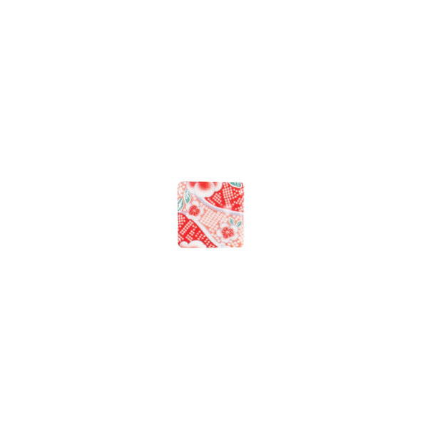 Essstäbchenbank Sakura Rot (Quadrat)