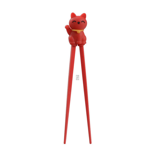 Essstäbchen für Kinder Rote Katze