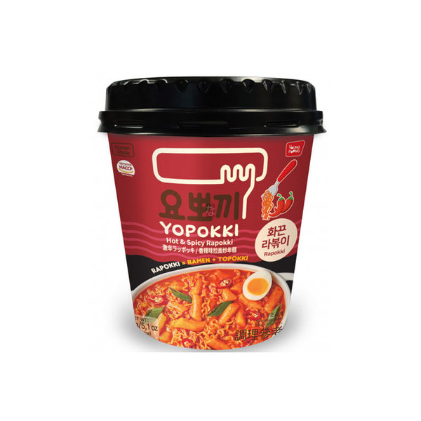 Young Poong Yopokki Hot & Spicy Rapokki Cup 145g