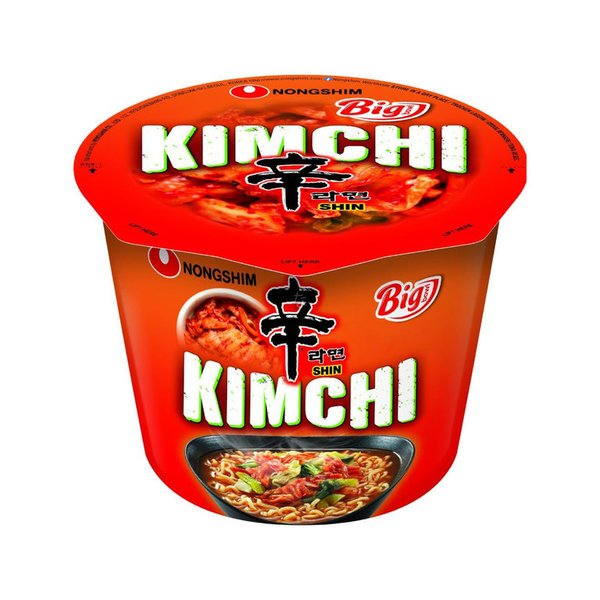 Nongshim Kimchi Ramen Big Cup 112g (koreanische Instantnudel)