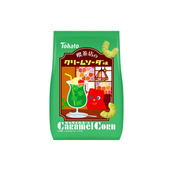 Tohato Caramel Corn Cream Soda 68g