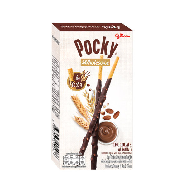 Glico Pocky Wholesome Choco Almond 36g