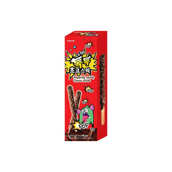 Sunyoung Popping Candy Choco Sticks 54g