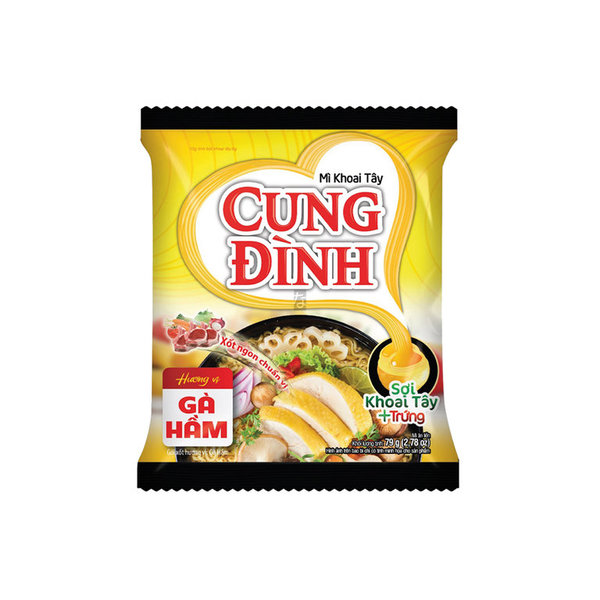 Cung Dinh Instantnudeln Stewed Chicken 79g MHD 28.02.24