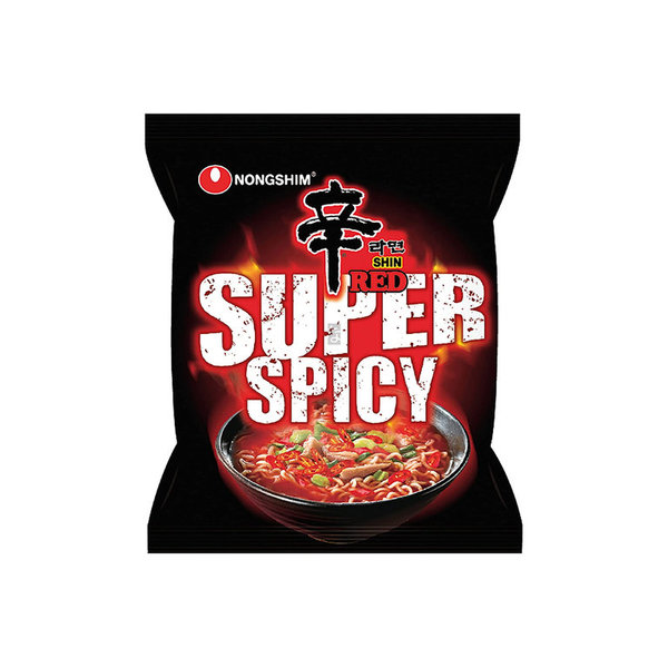 Nongshim Shin Ramyun Red Super Spicy 120g MHD 11.01.24